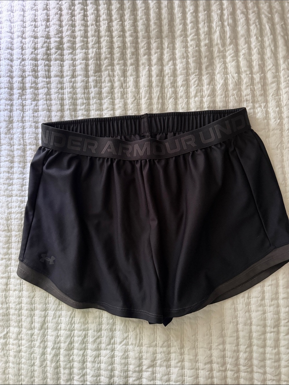 Under Armour Black Women's Athletic Running Shorts